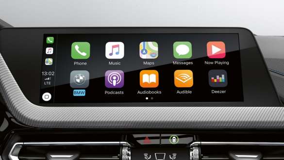 Preparation for Apple CarPlay® F40. The 1 Series BMW with Preparation for Apple CarPlay® F40.
