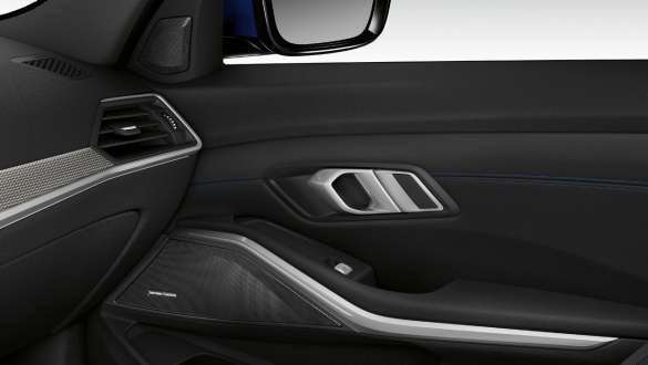 Sport seats for the driver and front passenger F40. Cockpit of the BMW 1 Series Model Sport Line with sports seats for driver and front passenger F40.