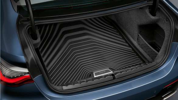BMW luggage compartment mat BMW 4 Series Coupé G22 2020 BMW luggage compartment mat BMW 4 Series Coupé G22 2020 close up
