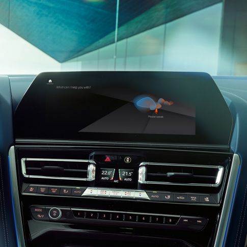 BMW Intelligent Personal Assistant G16 BMW 8 Series Gran Coupé, BMW Intelligent Personal Assistant G16