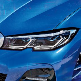 BMW 3시리즈 세단, BMW 레이저라이트 BMW 레이저라인트 헤드라이트 정면
