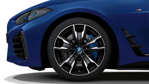 19'’ M 경합금 휠 861 M BMW i4 M50 G26 2021 19” M 경합금 휠 861 M BMW i4 M50 G26 2021 BMW 인디비주얼 프로즌 포르티마오 블루 메탈릭