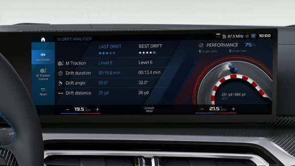 M 드라이브 프로페셔널 M xDrive G83 2021이 탑재된 BMW M4 컴피티션 컨버터블 M xDrive G83 2021 M 드라이브 프로페셔널이 탑재된 BMW 4 컴피티션 컨버터블