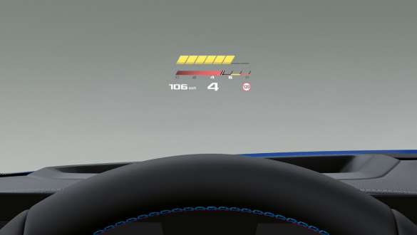 BMW 헤드업 디스플레이 BMW 4 시리즈 M 오토모빌 G83 G23 BMW 4 시리즈 M 오토모빌 G83 G23 BMW 헤드업 디스플레이