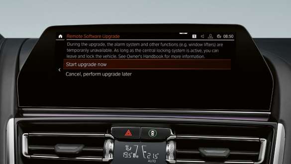Remote Software Upgrade F92. BMW 8 Series Coupé M Automobiles with Remote Software Upgrade F92.