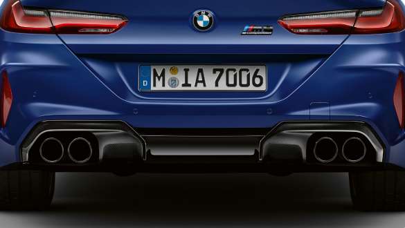 M Sport exhaust system F92. BMW M8 Competition Coupé with M Sport exhaust system F92.