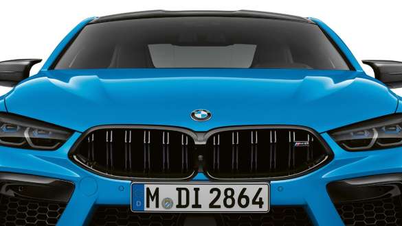 M 전용 키드니 그릴 BMW M8 컴피티션 쿠페 F92 LCI 페이스리프트 2022 BMW M8 컴피티션 쿠페 F92 LCI 페이스리프트 2022 M 전용 키드니 그릴 정면도