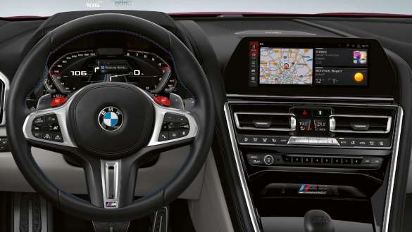 M specific instrument cluster BMW M8 Competition Gran Coupé F93 M specific instrument cluster BMW M8 Competition Gran Coupé F93 2020 cockpit