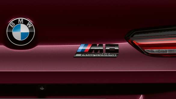 M8 Competition designation BMW M8 Competition Gran Coupé F93 M8 Competition designation BMW M8 Competition Gran Coupé F93 2020 BMW Individual Ametrine metallic close-up rear