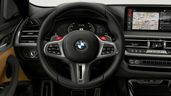 M 서보트로닉 BMW X3 M 컴피티션 F97 LCI 페이스리프트 2021 BMW X3 M 컴피티션 F97 LCI 페이스리프트 2021 M 서보트로닉 콕핏, M 레더 스티어링 휠 포함