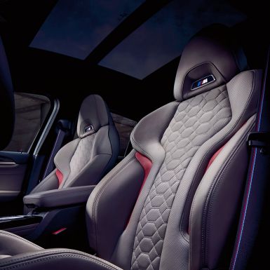 BMW X4 M SUV 컴페티션, M 스포츠 시트 F98 BMW X4 M SUV 컴페티션, 실내, M 스포츠시트 메리노 가죽 및 알칸타라 F98