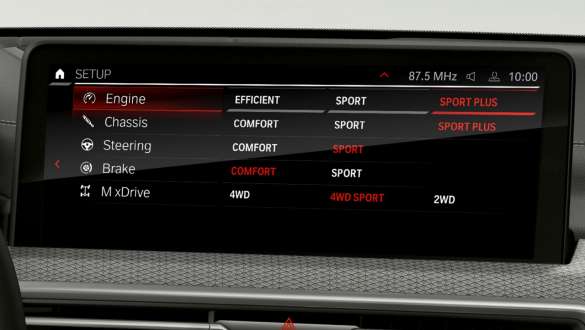 M 셋업 BMW X4 M 컴피티션 F98 LCI 2021 BMW X4 M 컴피티션 F98 LCI 페이스리프트 2021 M 셋업