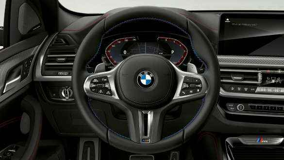 가변 스포츠 스티어링 BMW X4 M40i M40d G02 LCI 2021 BMW X4 M40i M40d G02 LCI 2021 페이스리프트 가변 스포츠 스티어링 콕핏