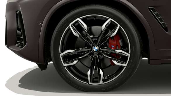 21'' M 경합금 휠 더블 스포크 스타일 718 M BMW X4 M40i M40d G02 LCI 2021 BMW X4 M40i M40d G02 LCI 2021 페이스리프트 21'' M 경합금 휠 더블 스포크 스타일 718 M