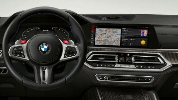 BMW X6 M Automobiles SUV F96 with BMW Live Cockpit Professional BMW Live Cockpit Professional BMW X6 M Automobiles F96 SUV 2020 interior