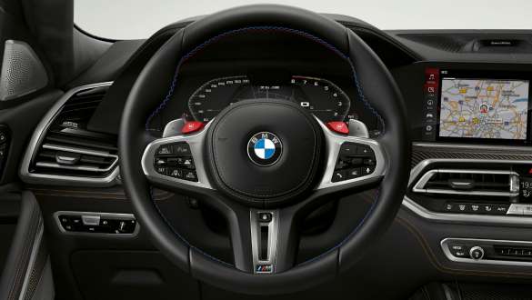 BMW X6 M Competition SUV F96 with M Servotronic BMW X6 M Competition with M Servotronic F96 SUV 2020 cockpit