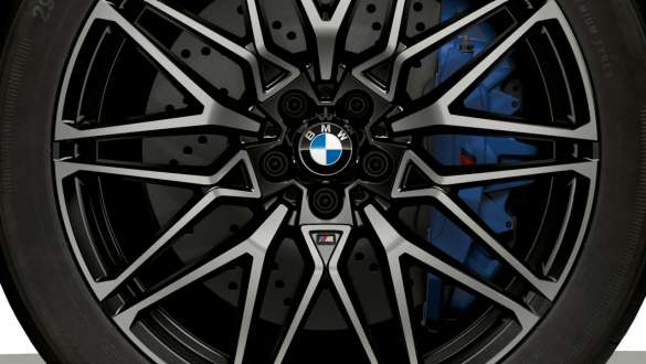 M Compound brake BMW X6 M Competition SUV F96 M Compound brake BMW X6 M Competition F96 SUV 2020 close-up