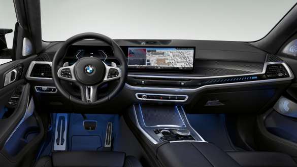 콕핏 BMW X7 M60i G07 LCI 콕핏 BMW X7 M60i G07 LCI 클로즈업