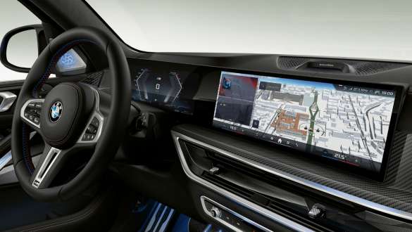 BMW iDrive BMW X7 M60i G07 LCI BMW iDrive MMW X7 M60i G07 LCI 콕핏