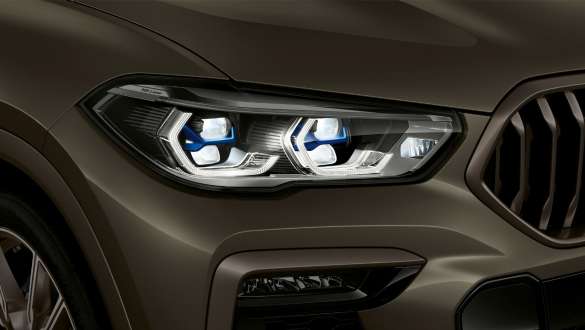 BMW Laserlight SUV G06. Close-up of the BMW X6 with focus on Laserlight SUV G06.