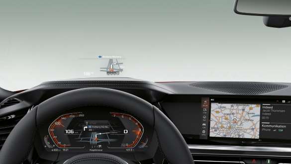 BMW Z4 로드스터 콕핏 G29 BMW Z4 로드스터 스티어링 휠, 헤드업 디스플레이, 컨트롤 디스플레이 G29