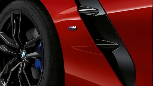 BMW Z4 로드스터의 에어 브리더 G29 BMW Z4 로드스터의 에어프리더 및 프론트 휠 G29