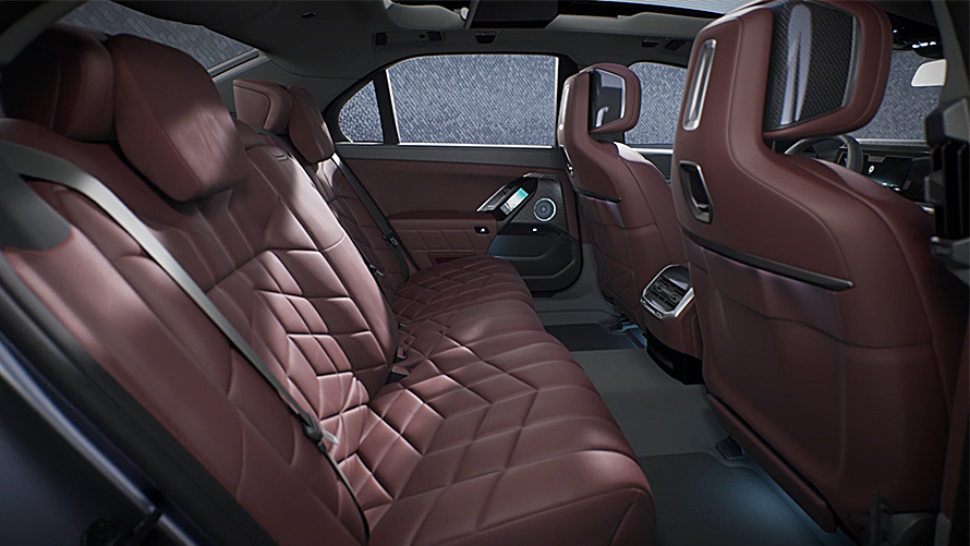 BMW 7 시리즈 세단 G70 ICE 740i M 스포츠 패키지 BMW 7 시리즈 세단 G70 ICE 740i M 스포츠 패키지, 프라이빗 라운지