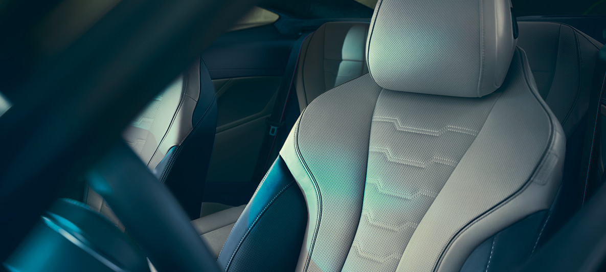 BMW M850i Coupé First Edition, drivers seat Drivers seat of the BMW M850i Coupé First Edition