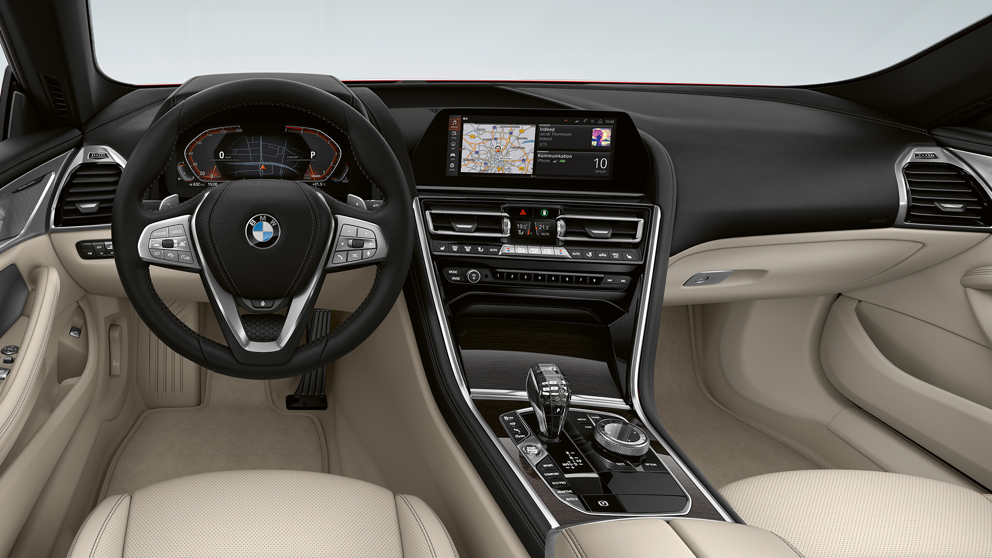 Base model cockpit G16 BMW 8 Series Gran Coupé, base model cockpit G16