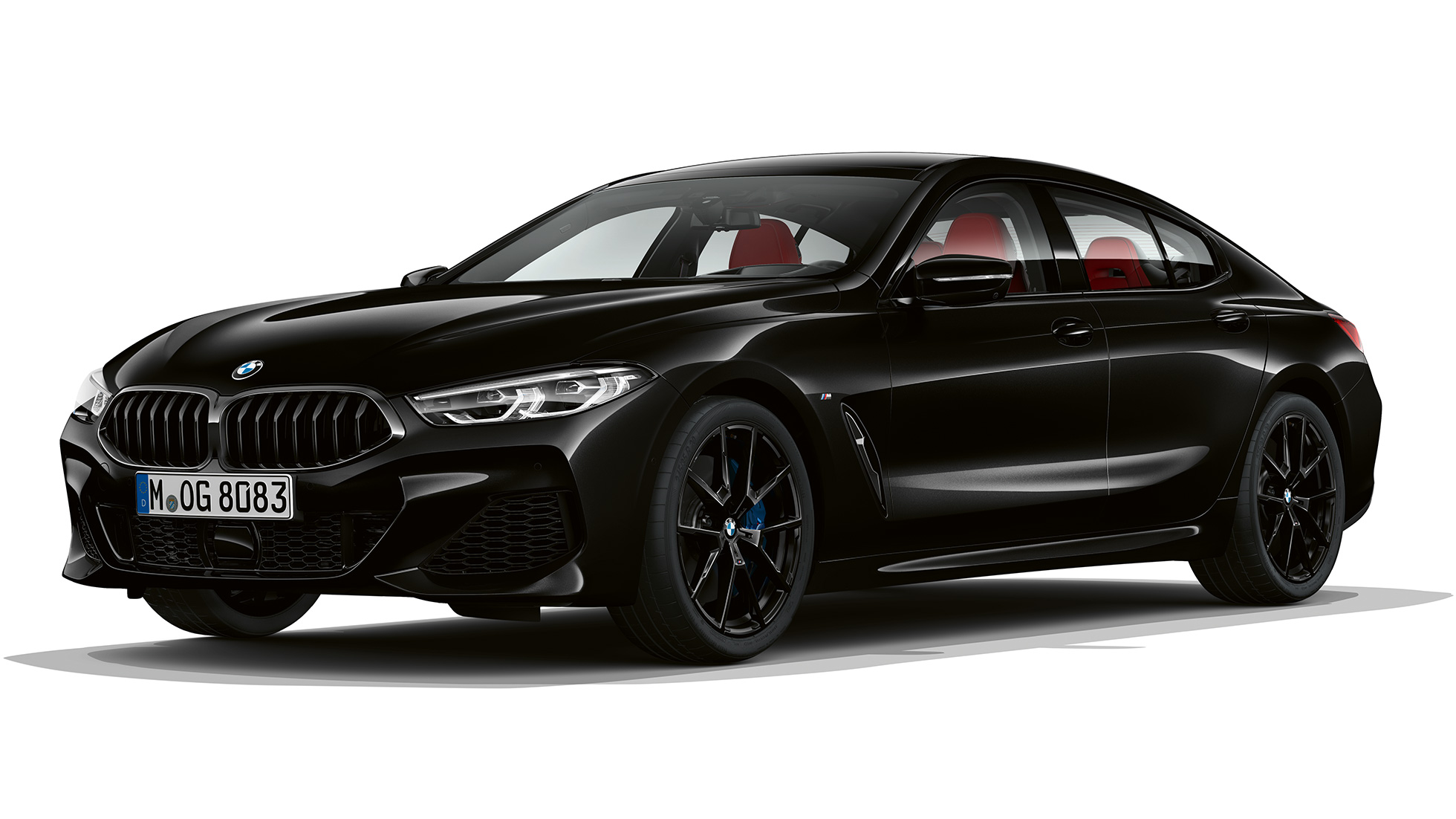 M Sport package three-quarter front shot G16 BMW 8 Series Gran Coupé, M Sport package three-quarter front shot G16