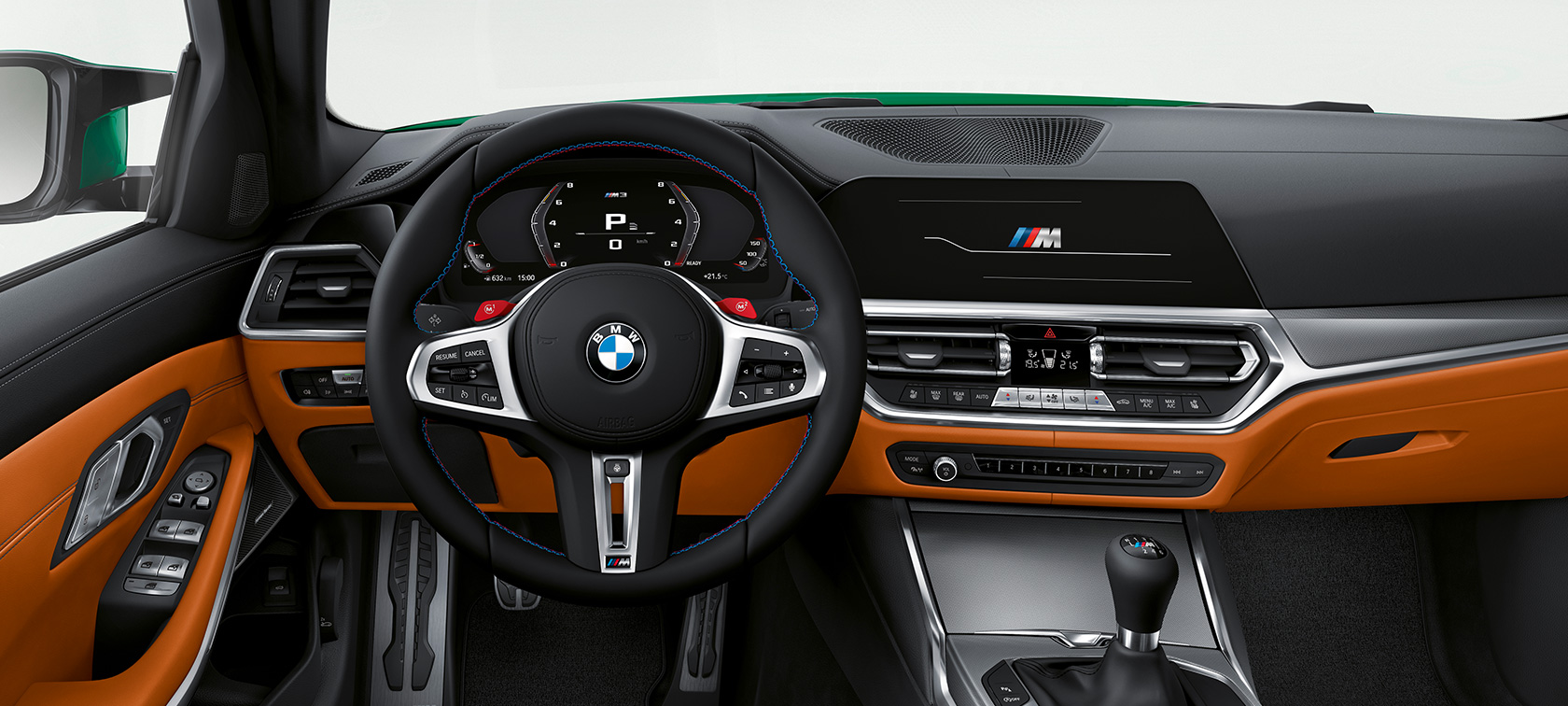 BMW M3 Sedan G80 2020 cockpit BMW M3 Sedan G80 2020 cockpit interior