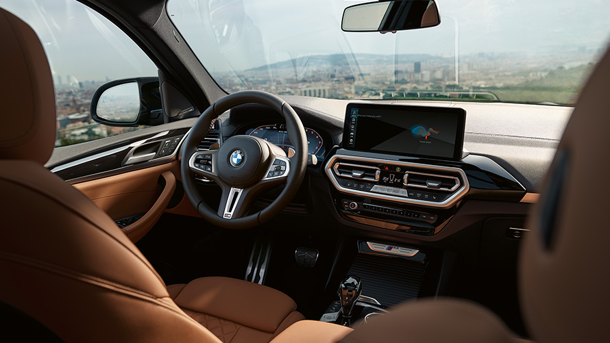 BMW X3 M40i G01 LCI 페이스리프트 2021 콕핏