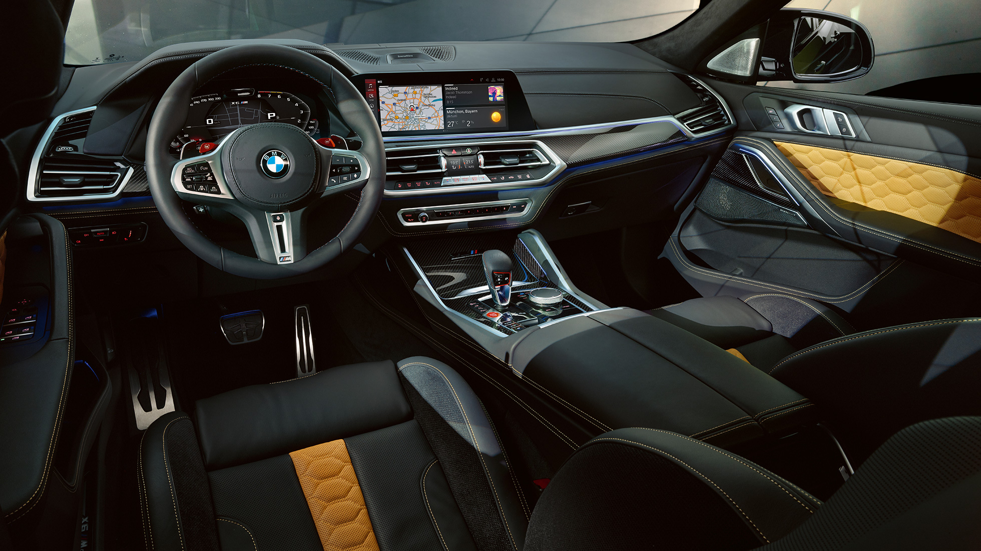 Cockpit BMW X6 M Competition SUV F96 Cockpit BMW X6 M Competition SUV F96 interior