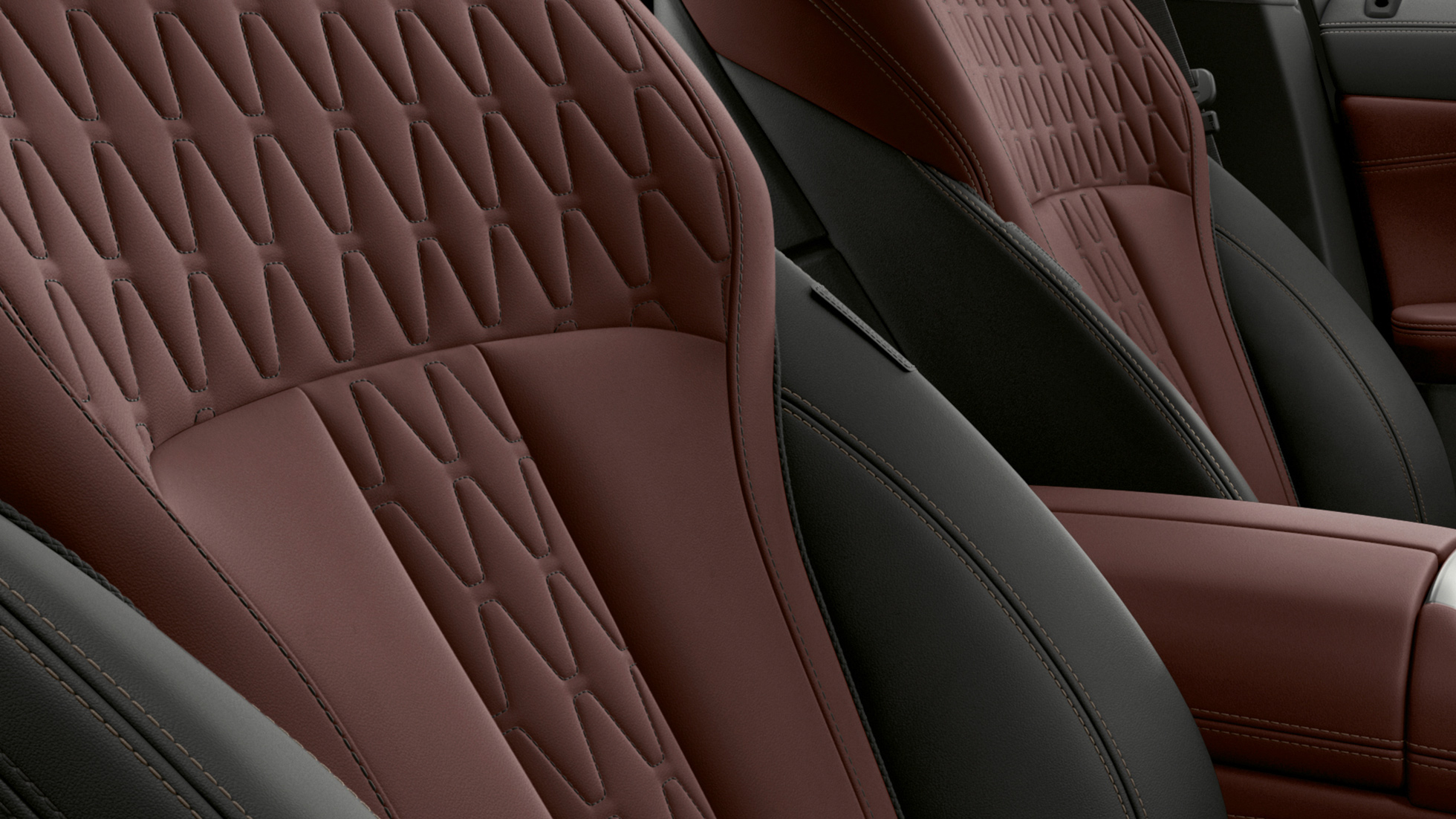 BMW X6 Individual upholstery SUV G06. BMW X6 Individual interior with view of upholstery SUV G06.