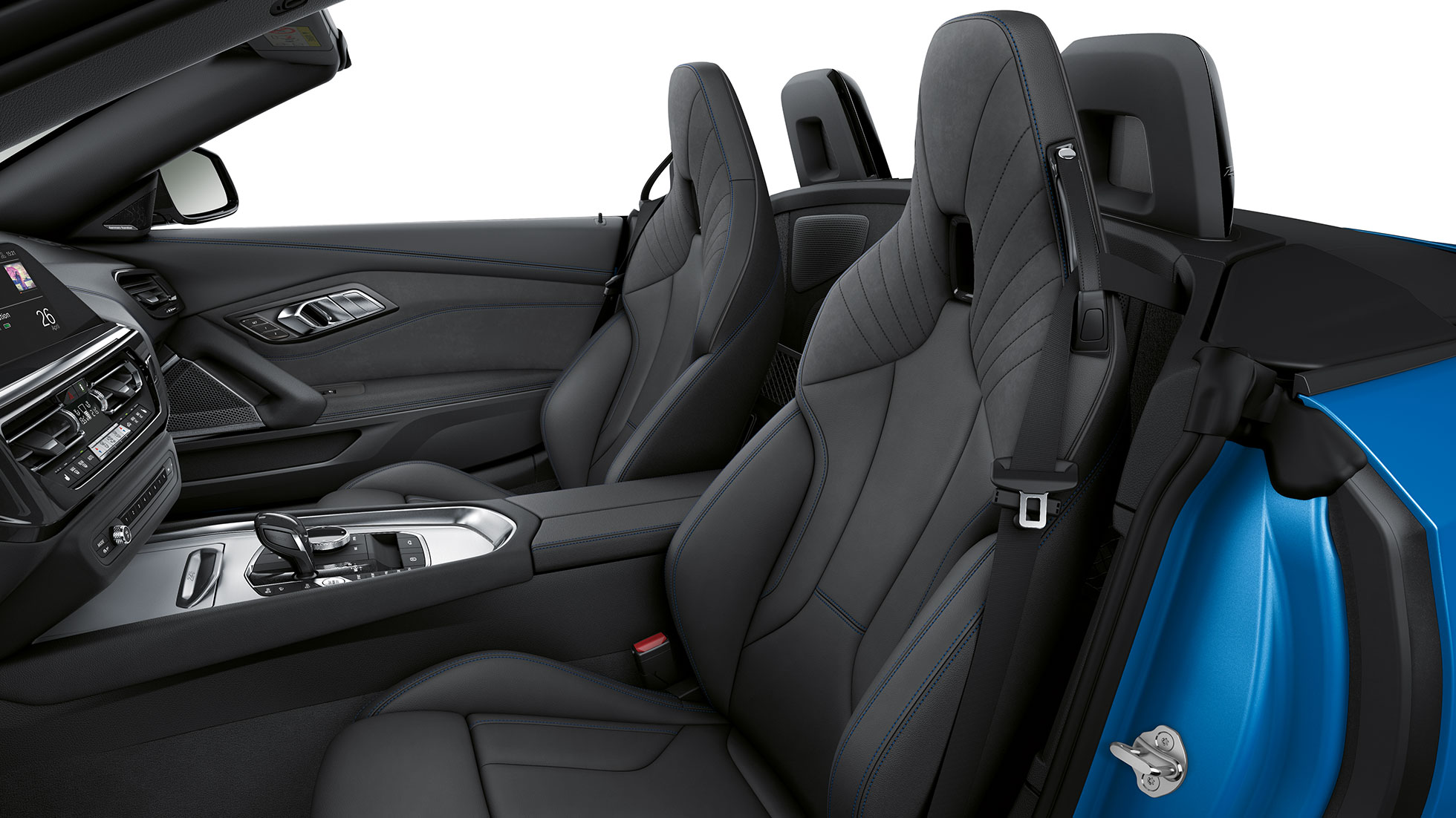 BMW Z4 로드스터 M 스포츠 라인의 앞좌석 G29 BMW Z4 로드스터 M 스포츠 라인 G29