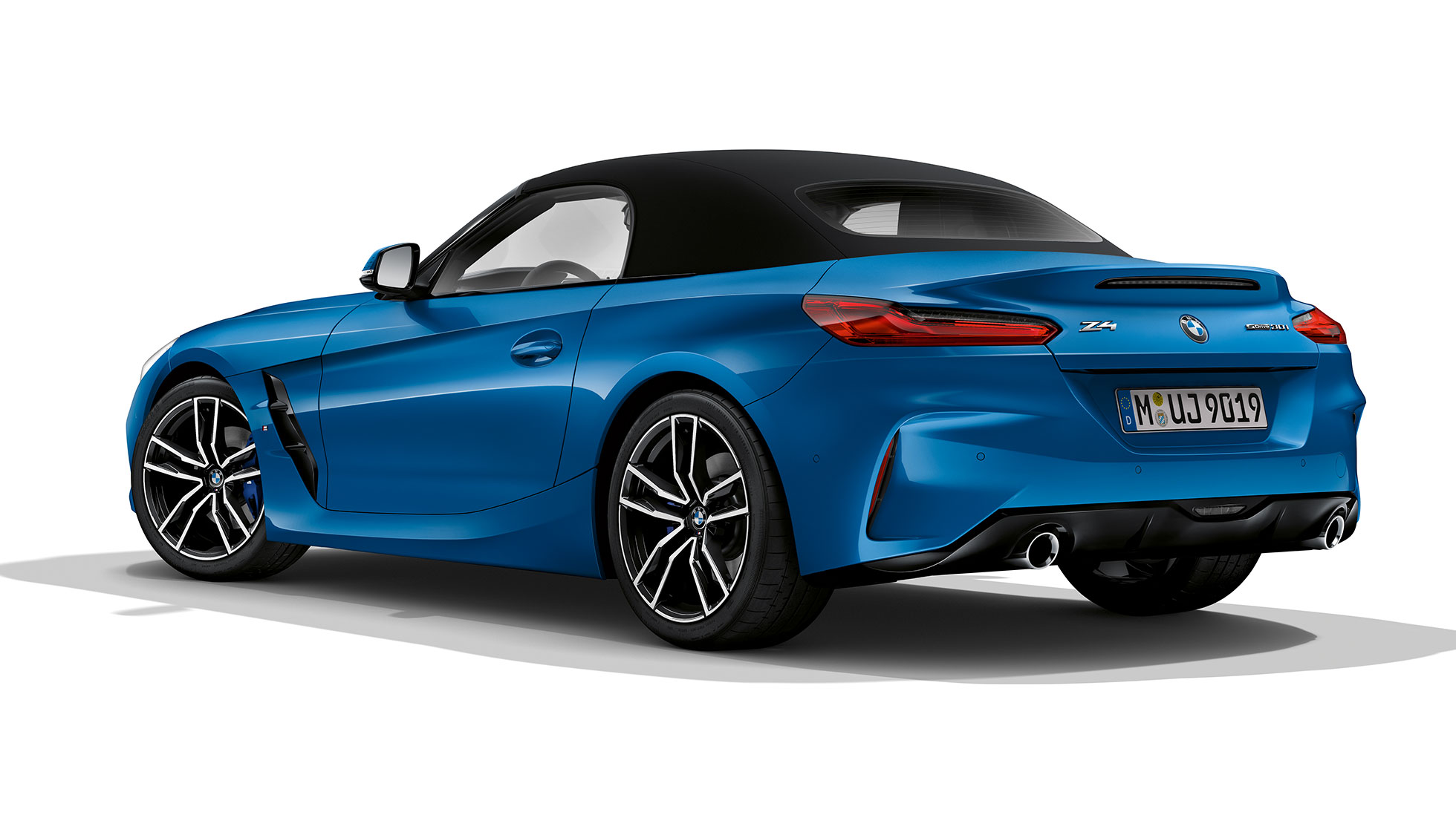 BMW Z4 로드스터 M 스포츠 라인의 뒷모습 G29 BMW Z4 로드스터 M 스포츠 라인 G29