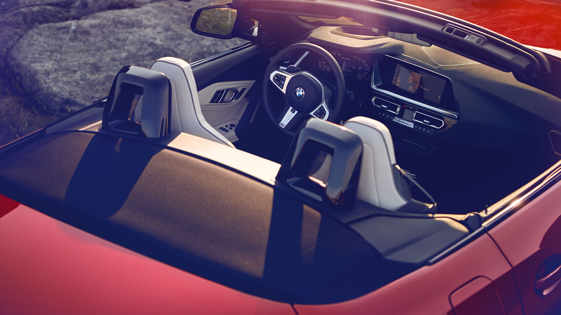 BMW Z4 로드스터의 앞좌석 G29 BMW Z4 로드스터 앞좌석의 모습 G29