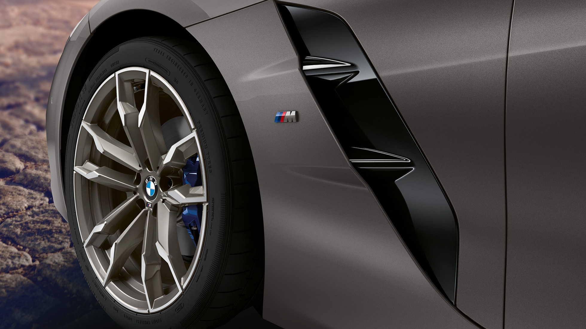 BMw Z4 로드스터의 프론트 휠 G29 회색 BMW Z4 로드스터의 프론트 휠 G29