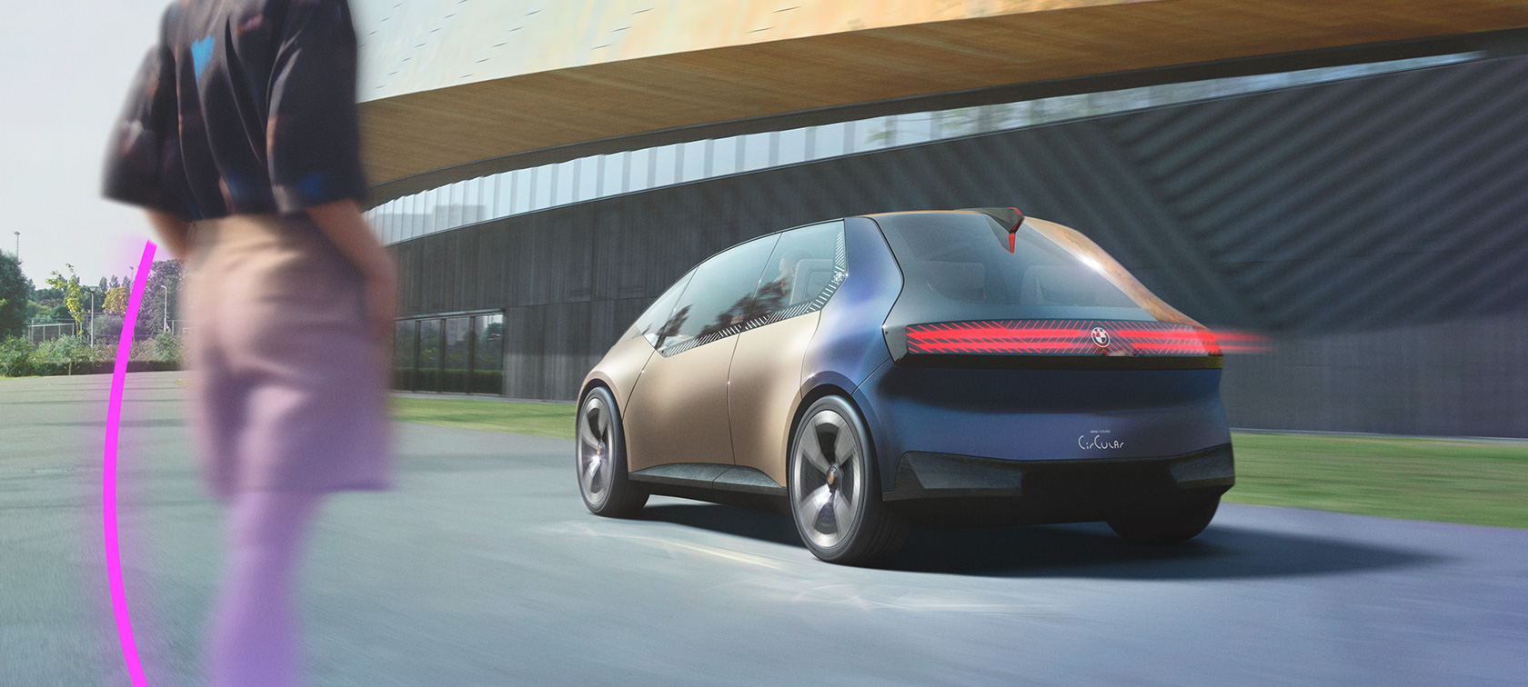 BMW i 비전 서큘러 2021 외부 디자인 BMW i 비전 서큘러 2021 비전 카 외부 디자인