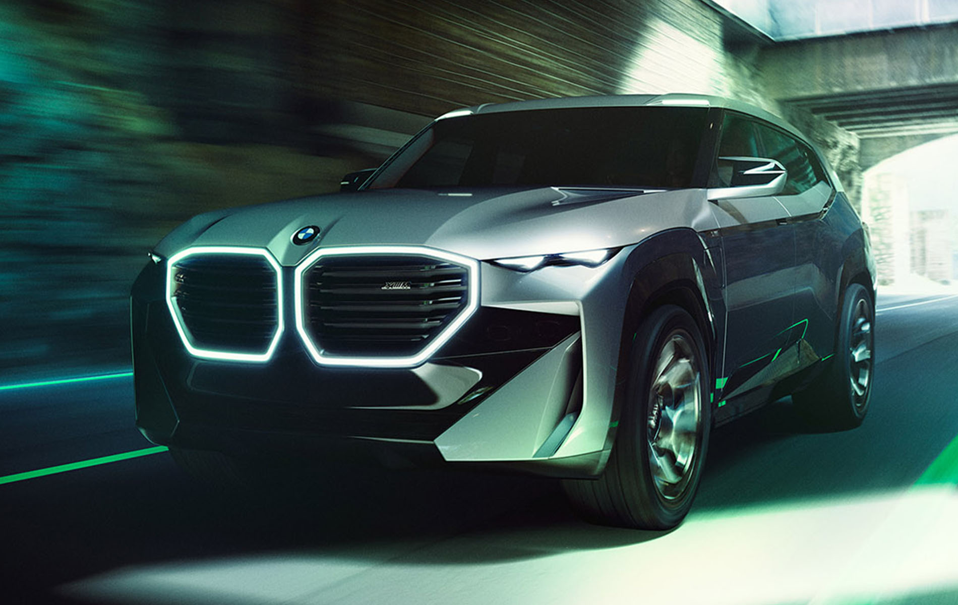 2021년 BMW Concept XM 출시 (줄바꿈) BMW M의 파격적인 새로운 차량 컨셉