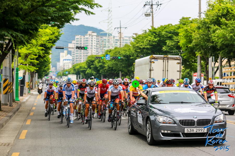 BMW 코리아, ‘투르 드 코리아 2015’ 공식 의전차량 지원 BMW 코리아, ‘투르 드 코리아 2015’ 공식 의전차량 지원