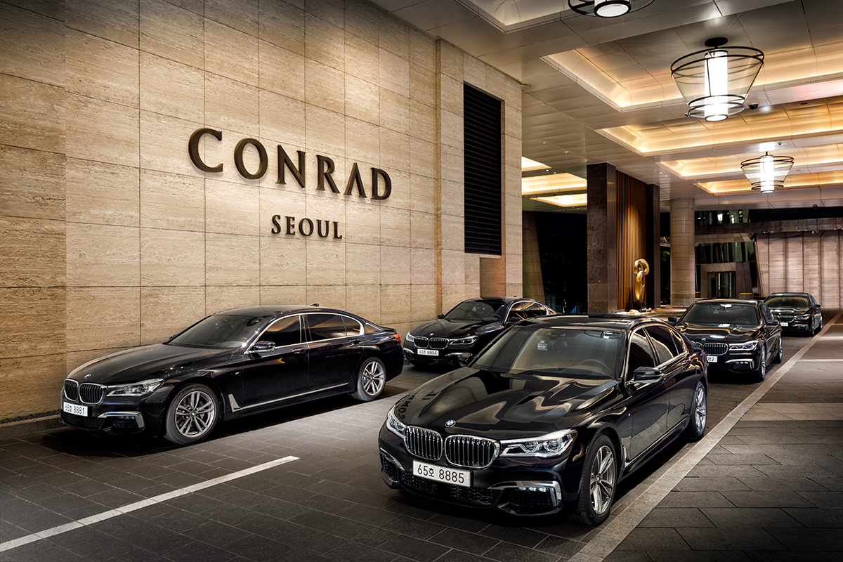 BMW 그룹 코리아, 콘래드 서울에 ‘뉴 7시리즈’ 공급 BMW 그룹 코리아, 콘래드 서울에 ‘뉴 7시리즈’ 공급