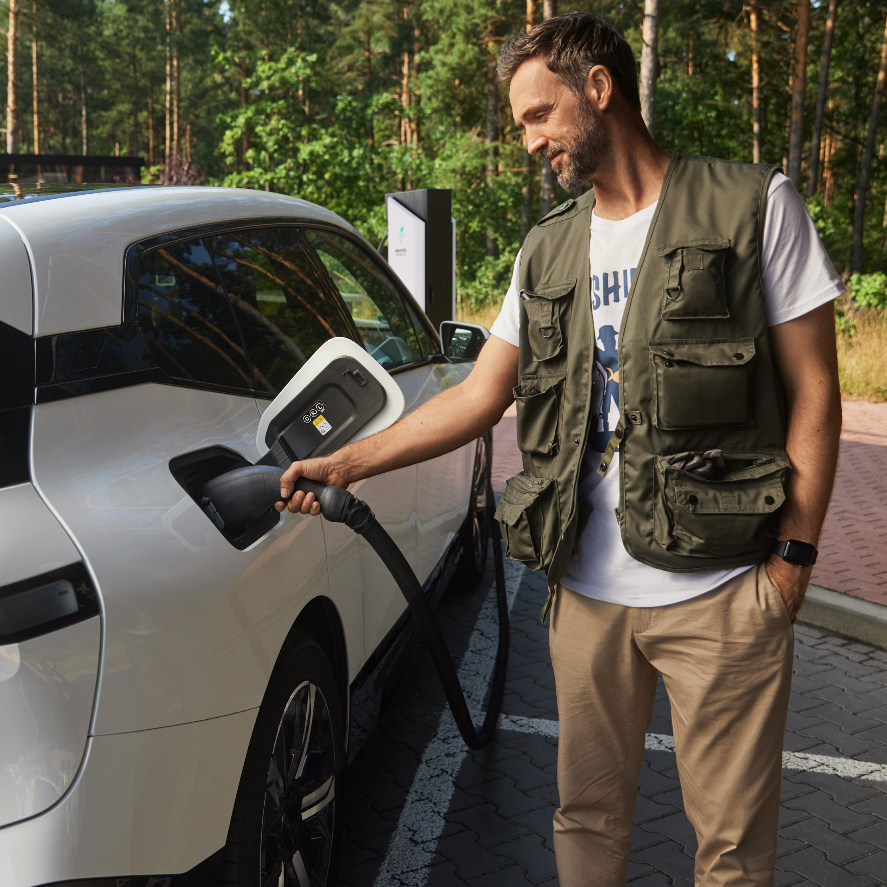 BMW 충전 충전에 최적화된 경로