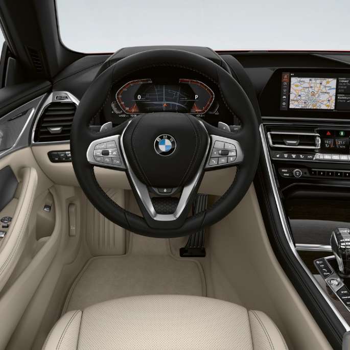 BMW 8 Series Gran Coupé, base model cockpit G16