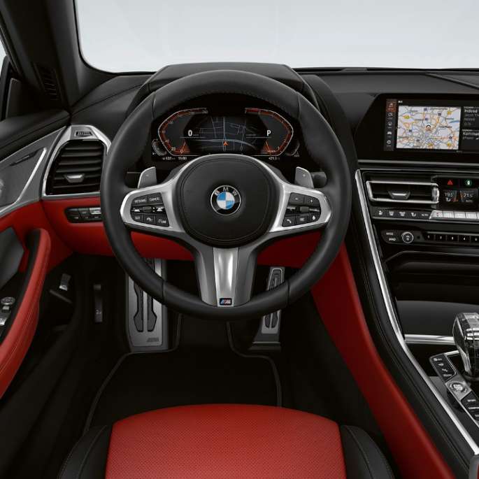 BMW 8 Series Gran Coupé, M Sport package cockpit G16
